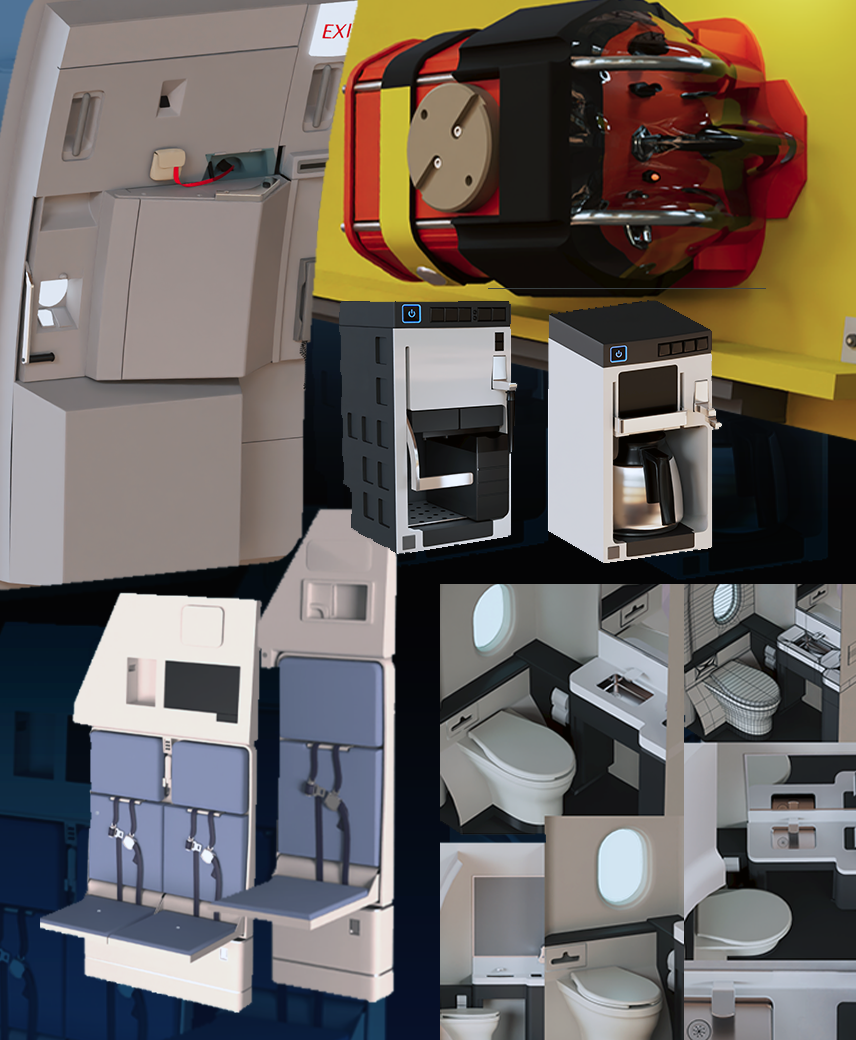 image of internal airplane components