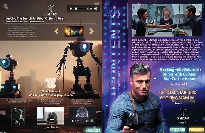 Star Trek Interactive Magazine by Brian Chapman